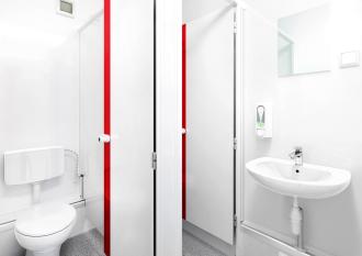 BASIC LINE WC D/H 10 ft Toilettencontainer Damen und Herren