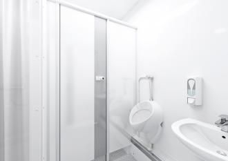 BASIC LINE WC/DUSCH 10 ft WC-Container Kombi Sanitärcontainer