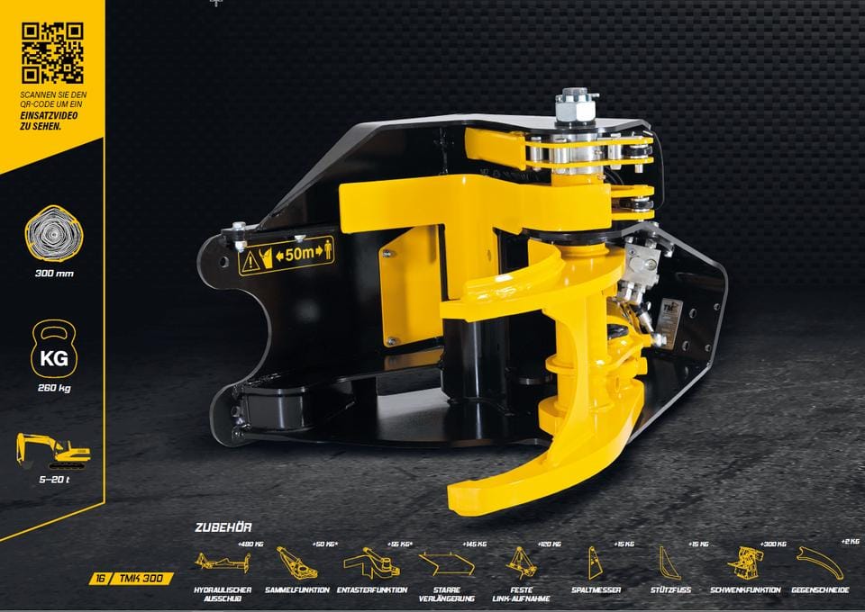 Fällgreifer-Ms03/08-Mieten-Vermietung-Fällarbeiten-Kommunalarbeit mieten