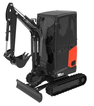 Eurocomach Minibagger 19ZT Hamm