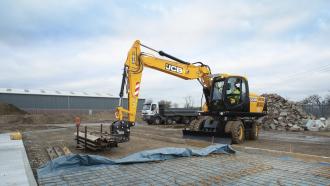 Mobilbagger JCB JS175W 