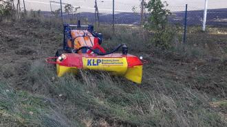 Scheibenmähwerk EVO/FIFTI Kreiselmäher Anbau Energreen Raupen