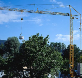 Liebherr 42 K.1 Kran Freiberg Sachsen