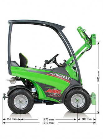 Avant 220 Mini Radlader Freiberg Sachsen
