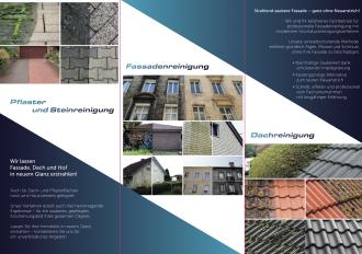 Hochdruckreiniger Heisswasser Anhänger | Fassadenreinigung | Pflasterreinigung | Dachreinigung | mit Bedienpersonal