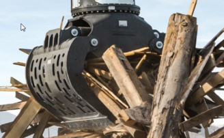 Liebherr SG30 Sortiergreifer Bamberg
