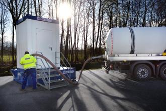 LKW Saugwagen Abwasser-und Fäkalienentsorgung