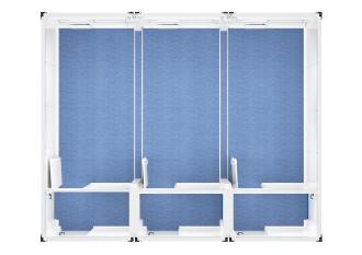 Trioanlage mit Flur - 20 ft - 6 x 7,5 m Duo- & Trioanlagen Rostock