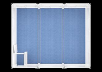 Trioanlage mit Windfang - 20 ft - 6 x 7,5 m Duo- & Trioanlagen