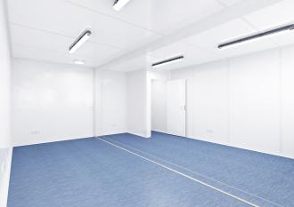 Duoanlage mit Windfang - 20 ft - 6 x 5 m Duo- & Trioanlagen
