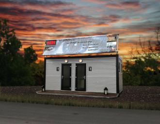 Sanitärcontainer / Toilettencontainer für Events und Messen 