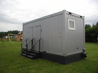 Sanitärcontainer / Toilettencontainer für Events und Messen
