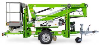 Anhänger-Arbeitsbühne Nifty 120T:  12,20 m Arbeitshöhe | 6,10 m Reichweite | Elektro