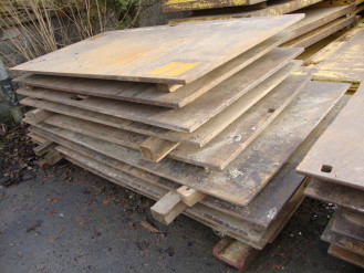 Überfahrplatten aus Stahl Hanau