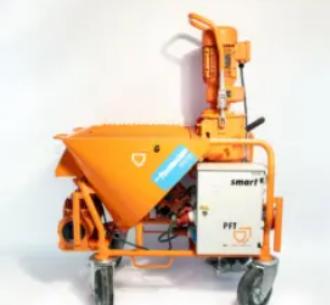 PFT G4 smart Putzmaschine mit Druckerhöhungspumpe