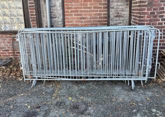 Absperrgitter, Mannesmanngitter, Absperrzaun, Demogitter