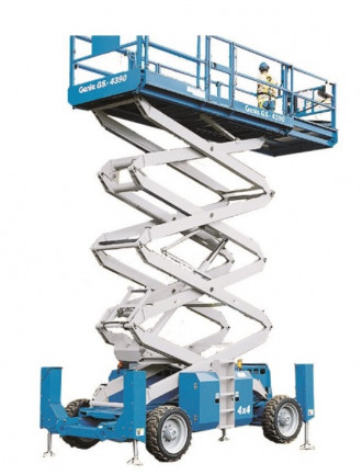 Arbeitsbühne Allrad mieten Genie GS 4390 RT Stuttgart
