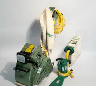 Hummel Lägler Parkettschleifmaschine & Parkett Boden Eckenschleifer FLIP 17