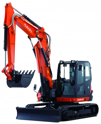 Kubota KX080-4 Verstellausleger Minibagger Regensburg