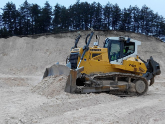 Liebherr PR 746 Raupe Bamberg