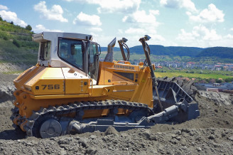 Liebherr PR 756 Raupe Hof