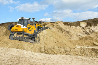 Liebherr PR 766 Raupe Weimar