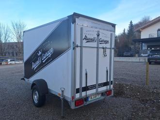 PKW Kofferanhänger mit Auffahrrampe Ges-Gew. 1500 kg