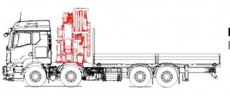 Autokran Lkw mit Ladekran Palfinger PK58002 TEC 7