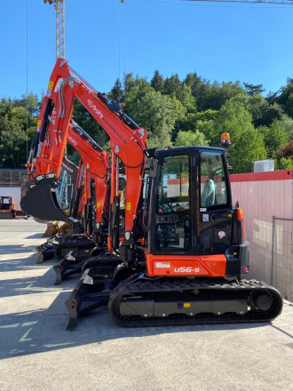 Minibagger 5,5t-6,2t - Kubota U56-5 Trier