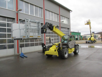 Teleskopstapler starr Manitou MT1440 HA Korb 