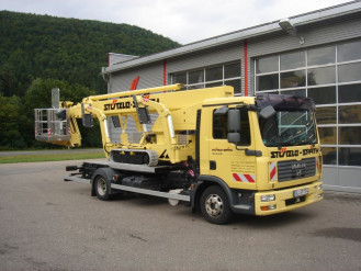 Raupenbühne 36 m Teupen Leo 36 incl. Lkw 8,80 t 