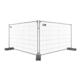 Bauzaun 3,5 x 2,0 m inkl. Fuß und optionale Schellen