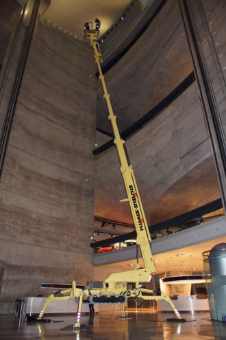 Raupenbühne 36 m Teupen Leo 36 incl. Lkw 8,80 t