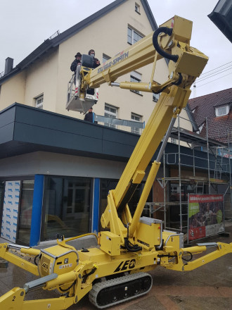 Raupenbühne 21 m Teupen Leo 21 incl. Lkw 7,49 t