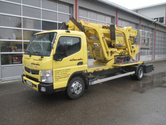 Raupenbühne 21 m Teupen Leo 21 incl. Lkw 7,49 t Ulm