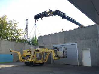 Raupenbühne 25 m Teupen Leo 25 incl. Lkw 7,49 t