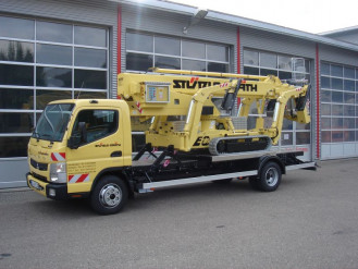 Raupenbühne 25 m Teupen Leo 25 incl. Lkw 7,49 t Ulm