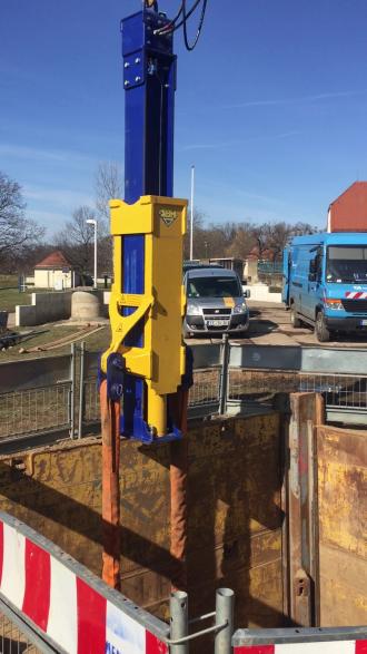 SBH Hydralifter / ziehen von Verbauplatten