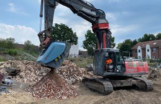 Łyżka kruszarki Rockcrusher 9 R dla koparek 20- 25 ton