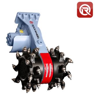 Bagger Anbaufräse Rockwheel C2 