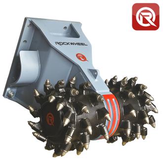 Bagger Anbaufräse Rockwheel D15 