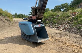 Brecherlöffel Rockcrusher 7 R für 12- 20 Tonnen Bagger