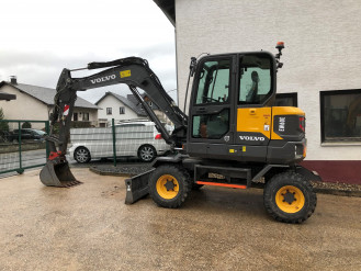 Mobilbagger ca. 5,5t - Volvo EW 60 E Trier