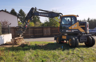 Mobilbagger ca. 16t - Volvo EWR 150 E