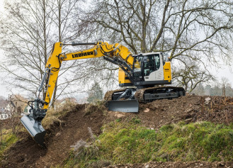 Liebherr R 926 Compact mit Laser und GPS Zwickau