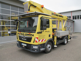 LKW Hubarbeitsbühne 30 m 7,49 t Palfinger P300KS Ulm
