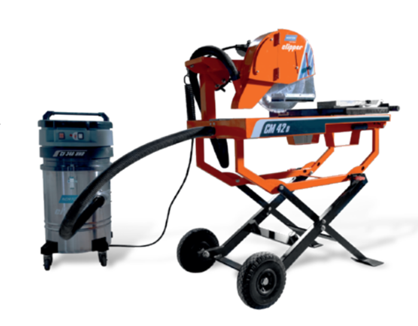 Trockenschnittsäge inkl. Sauger Norton Clipper CM42 D mieten