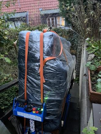 Wspinaczka po schodach, do: 600 kg I zawsze z 1 operatorem zapewnionym przez nas