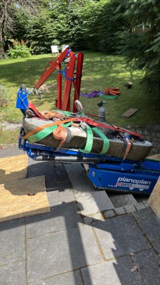 Wspinaczka po schodach, do: 600 kg I zawsze z 1 operatorem zapewnionym przez nas