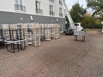 Wspinaczka po schodach, do: 400 kg I zawsze z 1 operatorem zapewnionym przez nas